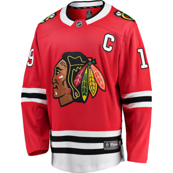Chicago Blackhawks детска хокейна фланелка # 19 Jonathan Toews Breakaway Home Jersey