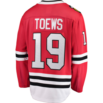 Chicago Blackhawks детска хокейна фланелка # 19 Jonathan Toews Breakaway Home Jersey