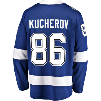 Tampa Bay Lightning детска хокейна фланелка # 86 Nikita Kucherov Breakaway Home Jersey