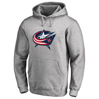 Columbus Blue Jackets мъжки суитшърт с качулка grey Fanatics Branded Primary Logo