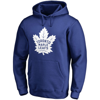 Toronto Maple Leafs мъжки суитшърт с качулка blue Fanatics Branded Primary Logo