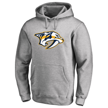 Nashville Predators мъжки суитшърт с качулка grey Fanatics Branded Primary Logo