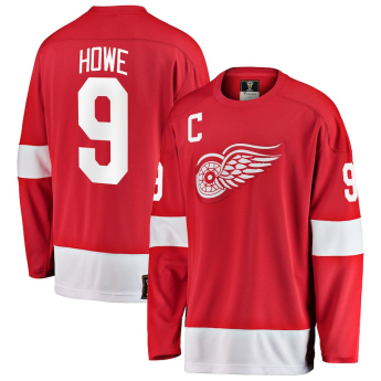 Detroit Red Wings хокейна фланелка #9 Gordie Howe Breakaway Heritage Jersey