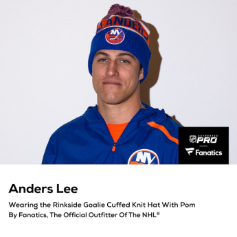 New York Islanders зимна шапка Authentic Pro Rinkside Goalie