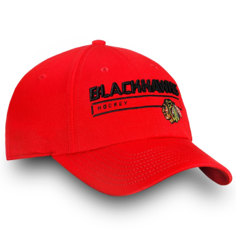 Chicago Blackhawks баскетболна шапка с козирка red Authentic Pro Rinkside Fundamental