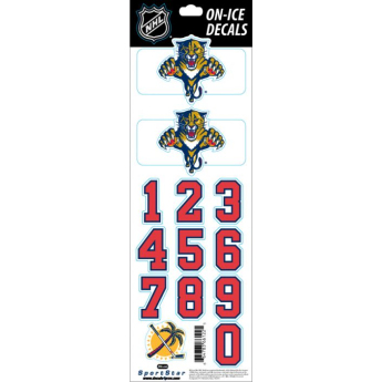 Florida Panthers стикери за каска Decals