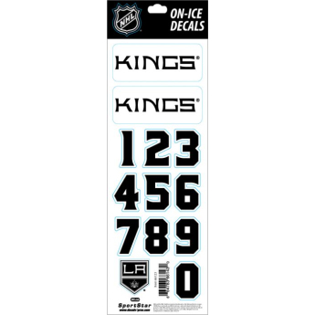 Los Angeles Kings стикери за каска Decals