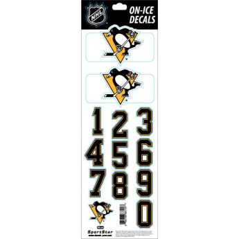 Pittsburgh Penguins стикери за каска Decals