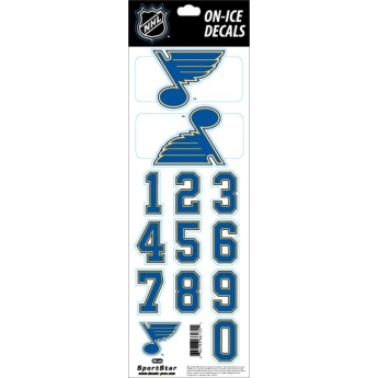 St. Louis Blues стикери за каска Decals