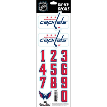 Washington Capitals стикери за каска Decals