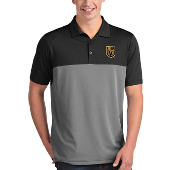 Vegas Golden Knights мъжка поло тениска Antigua Venture Polo Black