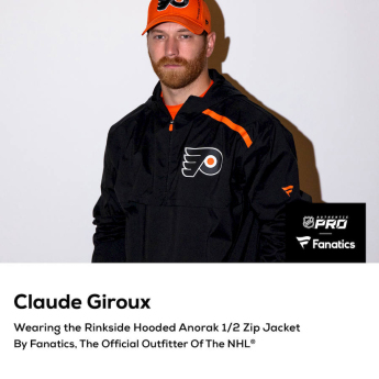 Philadelphia Flyers мъжко яке Authentic Pro Rinkside Anorak 1/4-Zip