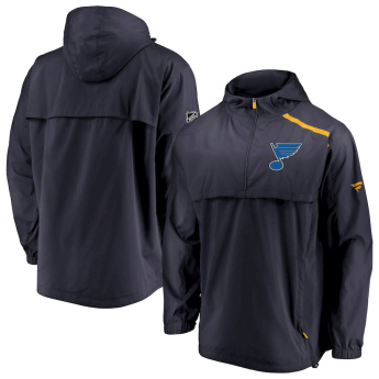 St. Louis Blues мъжко яке с качулка Authentic Pro Rinkside Anorak 1/4-Zip