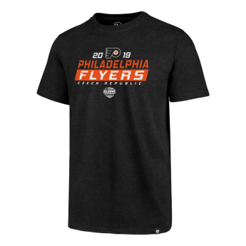 Philadelphia Flyers мъжка тениска 47 Brand Club Tee NHL black GS19