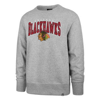 Chicago Blackhawks мъжки суитшърт Varsity Block 47 Headline Crew