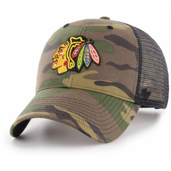 Chicago Blackhawks баскетболна шапка с козирка Camo Branson ´47 MVP