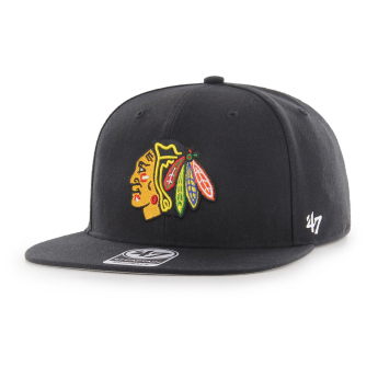Chicago Blackhawks шапка с козирка flat No Shot 47 CAPTAIN