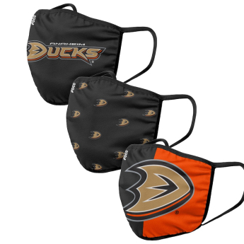 Anaheim Ducks маски Foco set of 3 pieces