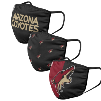 Arizona Coyotes маски Foco set of 3 pieces