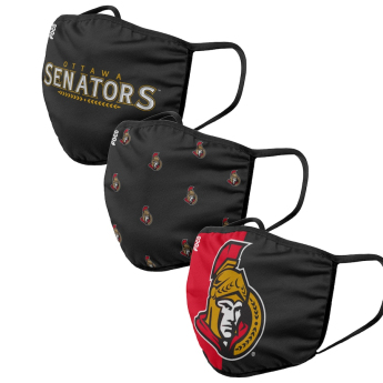 Ottawa Senators маски Foco set of 3 pieces