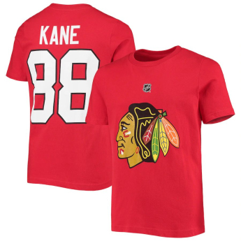 Chicago Blackhawks детска тениска Patrick Kane #88 Name Number