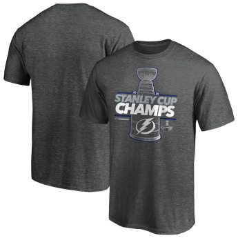 Tampa Bay Lightning мъжка тениска 2020 Stanley Cup Champions Locker Room Laser Shot