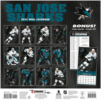 San Jose Sharks календар 2021