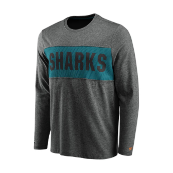 San Jose Sharks мъжка тениска с дълъг ръкав back to basics