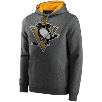 Pittsburgh Penguins мъжки суитшърт с качулка Iconic Back To Basics Overhead