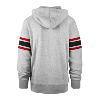 Chicago Blackhawks мъжки суитшърт с качулка Double Block ’47 Sleeve Stripe Hood