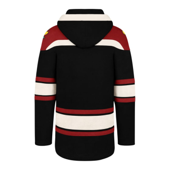 Chicago Blackhawks мъжки суитшърт с качулка Superior Lacer Hood clasic
