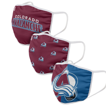 Colorado Avalanche маски Foco set of 3 pieces EU
