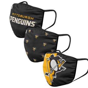 Pittsburgh Penguins маски Foco set of 3 pieces EU