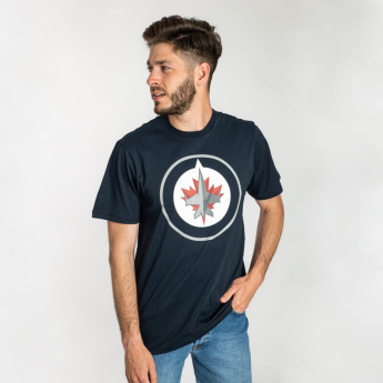 Winnipeg Jets мъжка тениска Imprint Echo Tee navy