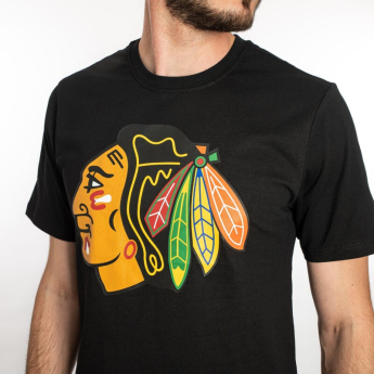 Chicago Blackhawks мъжка тениска Imprint Echo Tee black