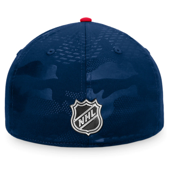 Columbus Blue Jackets баскетболна шапка с козирка Authentic pro locker room flex hat - navy/red