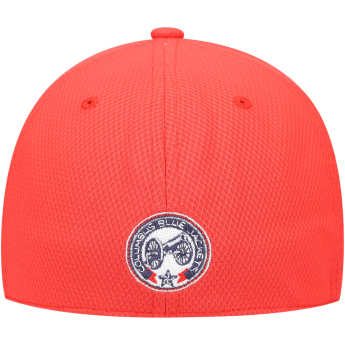 Columbus Blue Jackets баскетболна шапка с козирка Locker room coach flex hat - red