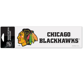 Chicago Blackhawks стикер Logo text decal