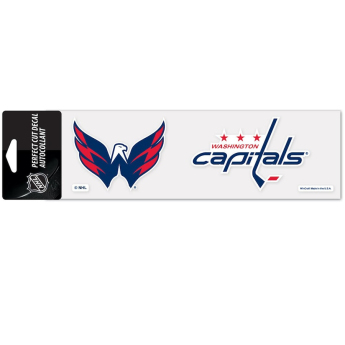 Washington Capitals стикер logo text decal
