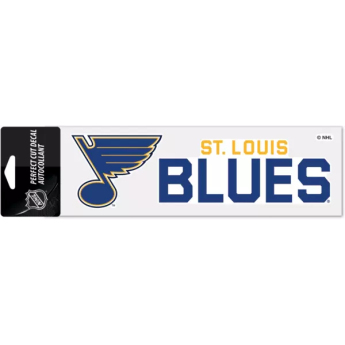 St. Louis Blues стикер logo text decal