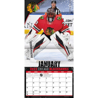 Chicago Blackhawks календар 2022 wall calendar