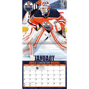 Edmonton Oilers календар 2022 wall calendar