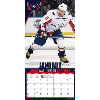 Washington Capitals календар 2022 wall calendar