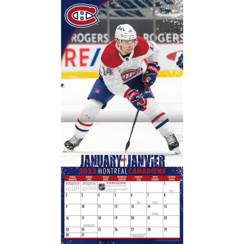 Montreal Canadiens календар 2022 wall calendar