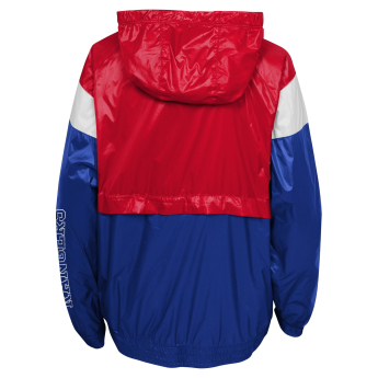 New York Rangers детско яке с качулка Goal Line Stance Full-Zip Windbreaker