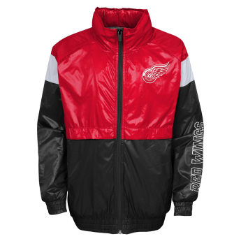 Detroit Red Wings детско яке goal line stance full-zip windbreaker