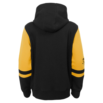 Pittsburgh Penguins детски суитшърт с качулка faceoff colorblocked fleece full-zip