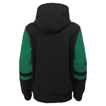 Dallas Stars детски суитшърт с качулка faceoff colorblocked fleece full-zip