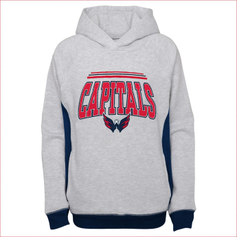 Washington Capitals детски суитшърт с качулка power play raglan pullover