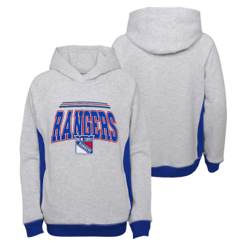 New York Rangers детски суитшърт с качулка power play raglan pullover